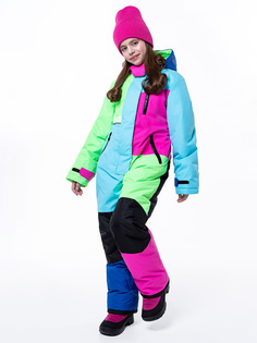 Комбинезон детский NIKASTYLE 8з2623, бирюзовый, 146