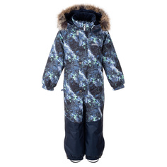 Комбинезон детский KERRY Rey K23423, 2900-темно-синий с рисунком город, 104