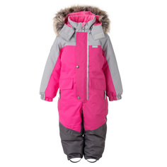 Комбинезон детский KERRY Trio K23427, 268-ярко-розовый, 128