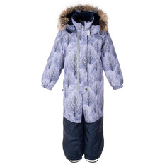 Комбинезон детский KERRY Juliet K23426, 2300-рисунок деревья на синем, 104