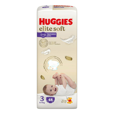 Подгузники-трусики Huggies Elite Soft 3 (6-11 кг) 48 шт