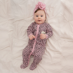 Комбинезон детский КотМарКот LEOPARDIC, розовый, 86