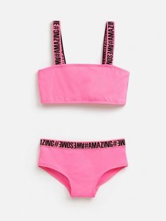 Купальник раздельный детский Acoola 20214710023, розовый, 164