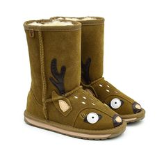 Угги EMU Australia Deer K12073 цв. коричневый р. 31