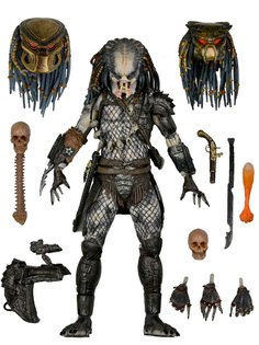 Фигурка Neca Хищник старейшина Elder Predator свет подвижная 20 см