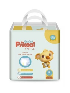 Подгузники-трусики детские Pikool Comfort, размер M, 8-13 кг, 22 шт.