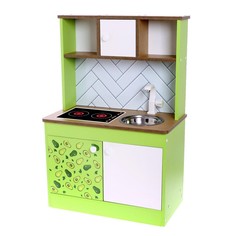 Набор игровой мебели «Детская кухня Авокадо» No Brand