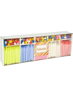 Свеча для торта MIR LIGHT HorizonCandle, разноцветная, h55 мм., 500 шт. в уп., СС-144214