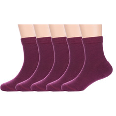Носки детские LorenzLine 5-Л7, бордовые, 14-16