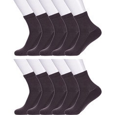 Носки детские LorenzLine 10-Л7, коричневые, 10-12