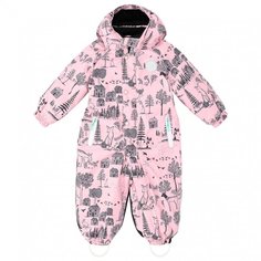Комбинезоны утепленные Oldos Сэмми, жемчужный розовый, 86