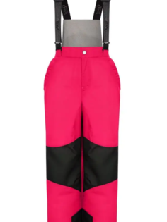 Брюки утепленные Oldos Лика, фуксия, 140