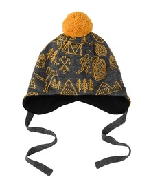 Шапка с завязками Oldos Матиас, серый, 48-50