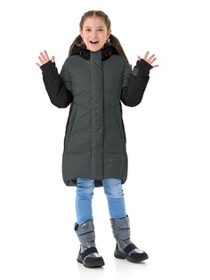 Парка утепленная Oldos Аниша, угольный, 122