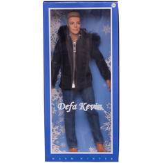 Кукла Defa Kevin Юноша в черной куртке с молнией, 30 см 8427d/черная