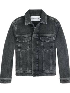 Куртка джинсовая детская Calvin Klein Denim Clr Block Grey Cmf серый 134