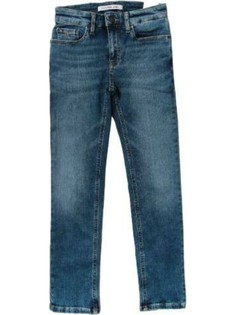 Джинсы детские Calvin Klein Slim Ess Mid Blue Str синий 122