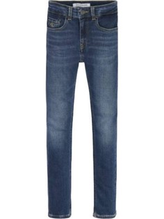 Джинсы детские Calvin Klein Skinny Ess Dark Blue Str темно-синий 104