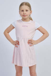 Платье детское Anta Gymnastics, Розовый, 110
