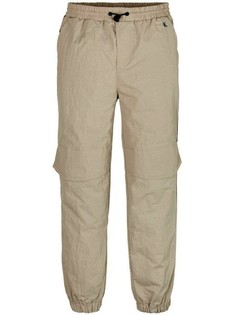 Брюки детские Calvin Klein Mini Logo Tape Tech Pants коричневый 164