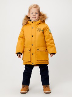 Куртка детская утепленная Acoola 20120770012, охра, 110