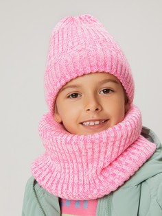 Снуд ACOOLA 20206440094, розовый, one size, для девочек