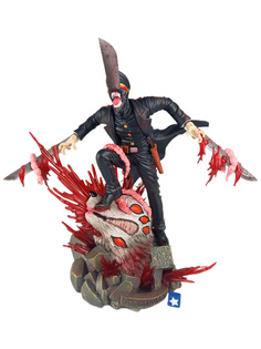 Фигурка Человек бензопила Денджи Chainsaw Man подставка 35 см Star Friend