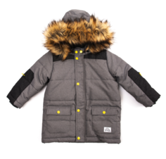 Куртка детская PlayToday 387101, серый, 92