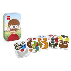 Настольная игра в дорогу Hape магнитная Собери смешной портрет E0476_HP