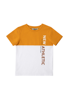 Футболка детская OLDOS OCSS23TS1KC27, охра, 104