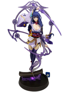 Фигурка StarFriend Геншин Импакт Сегун Райден с мечом Genshin Impact подставка, 25,5 см