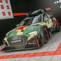 Машинка металлическая Элемент Audi RS6 Perfomance 1:24
