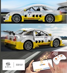 Конструктор 3D CaDA спортивная машина Opel Astra V8, радиоуправляемая 330 дет C51081W