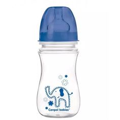 Детская бутылочка Canpol babies EasyStart 240 мл синий