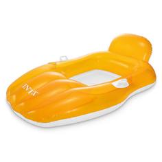 Матрас-лодка надувной INTEX CHILL &aposN FLOAT LOUNGES желтый,163*104 см int56805EU/жёлтый