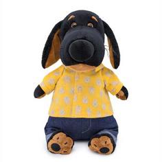 Мягкая игрушка BUDI BASA Собака Ваксон в джинсах и желтой рубашке 29 см Vaks29-017