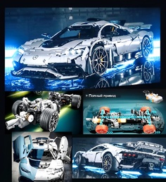 Конструктор 3D CADA Машина Mercedes-AMG ONE, 3295 деталей - C61503W