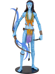 Фигурка Toys Нейтири Аватар 2 Neytiri Avatar, подставка, оружие, 18 см No Brand