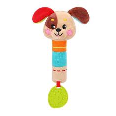 Пищалка Жирафики Собачка с силиконовым прорезывателем 939701