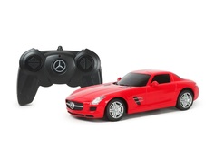 Машинка на радиоуправлении Rastar Mercedes-Benz SLS AMG (арт.40100-R), 1:24, красная