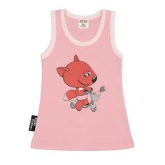 Пижама с шортами Lucky Child Ми-ми-мишки 69-412 интерлок розовая р 32 рост 128-134