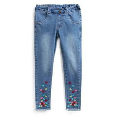 Джинсы PlayToday 194072, синий, 134