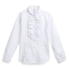 Блузка PlayToday 394440, белый, 134