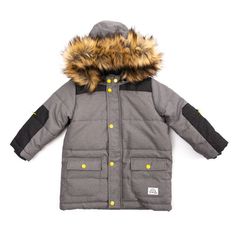 Куртка PlayToday 387101, серый, 86