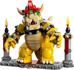 Конструктор Lepin Super Mario Марио Могучий Боузер Большой, 2807 дет