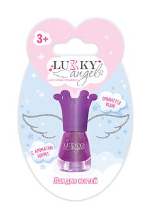 Лак для ногтей Lukky Angel фиолетовый перламутр