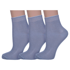 Носки детские НАШЕ 3-С115, серебристый; серый, 20-22