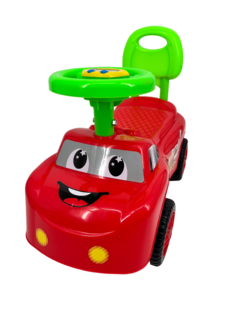 Каталка Utmaster Import & Export Машина с пластиковой с ручкой, красная