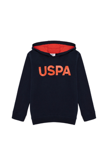 Худи детское US Polo Assn G083SZ0820AMATASK022, темно-синий, 134
