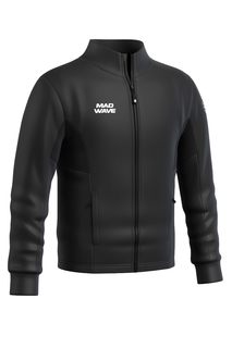 Толстовка детская Mad Wave Flex jacket junior, черный, 128